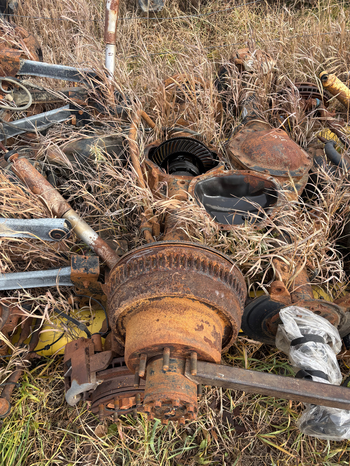 1994-1999 RAM 3500 DANA 80 DRW CAB + CHASSIS REAR DIFF 355 GEARS, DRUMS