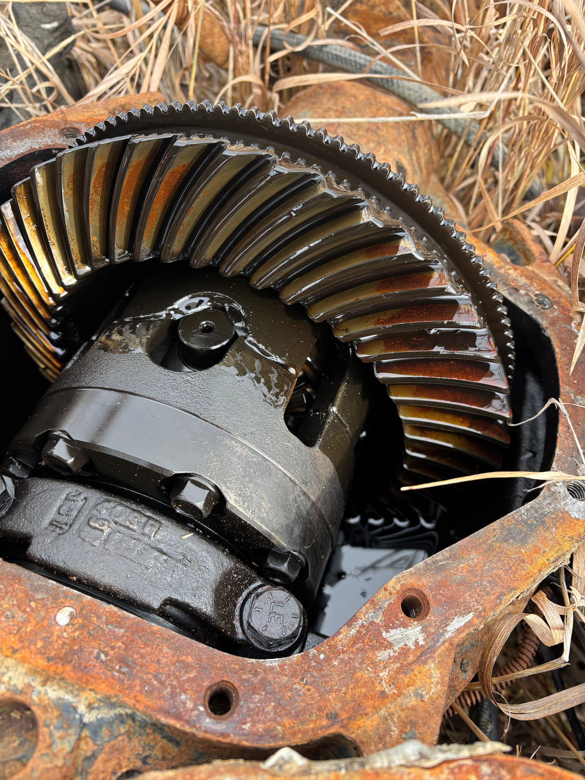 1994-1999 RAM 3500 DANA 80 DRW CAB + CHASSIS REAR DIFF 355 GEARS, DRUMS