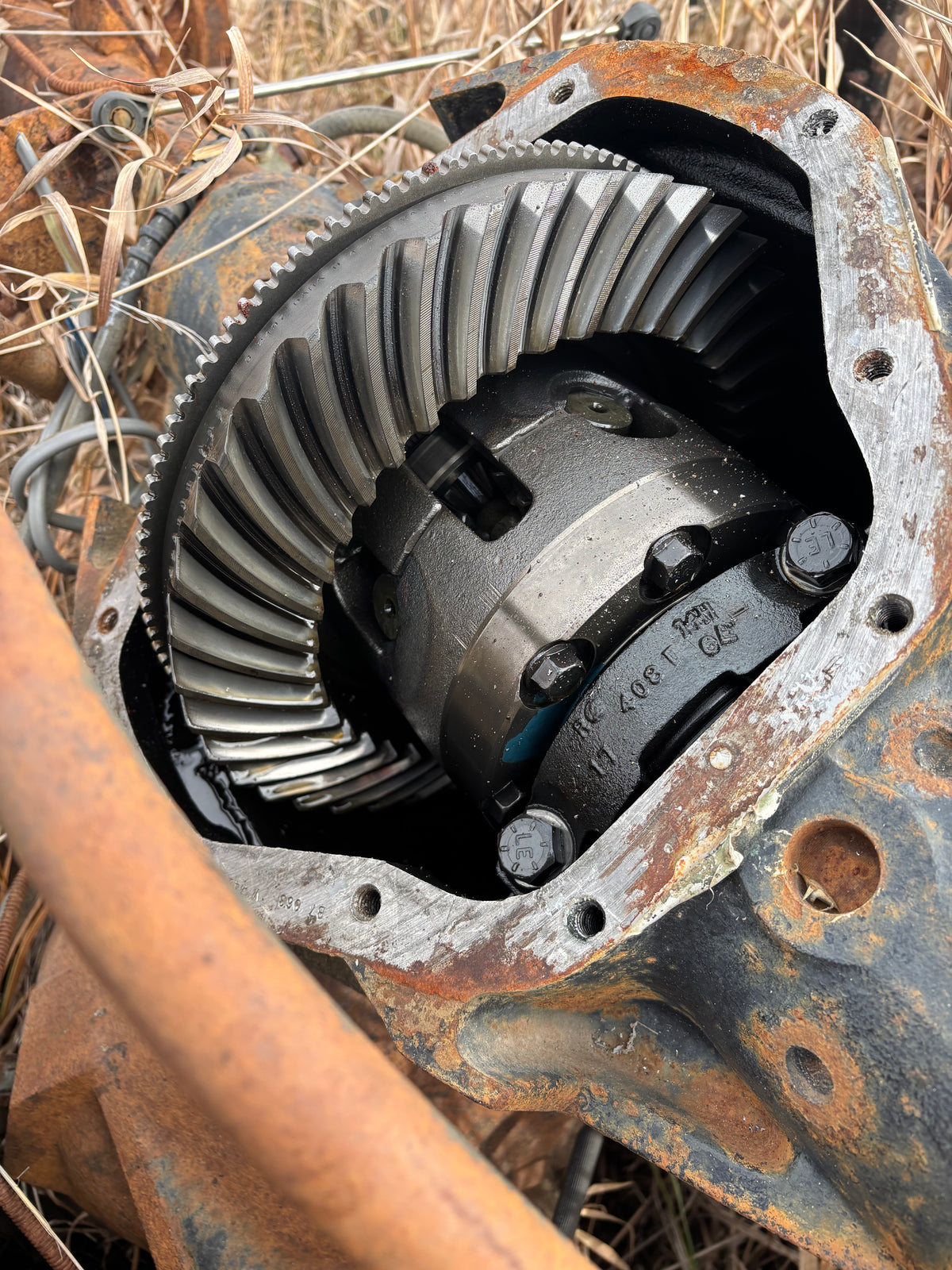 1994-1999 RAM 2500 DANA 80 SRW 410 REAR DIFF, LOCKER, REBUILT