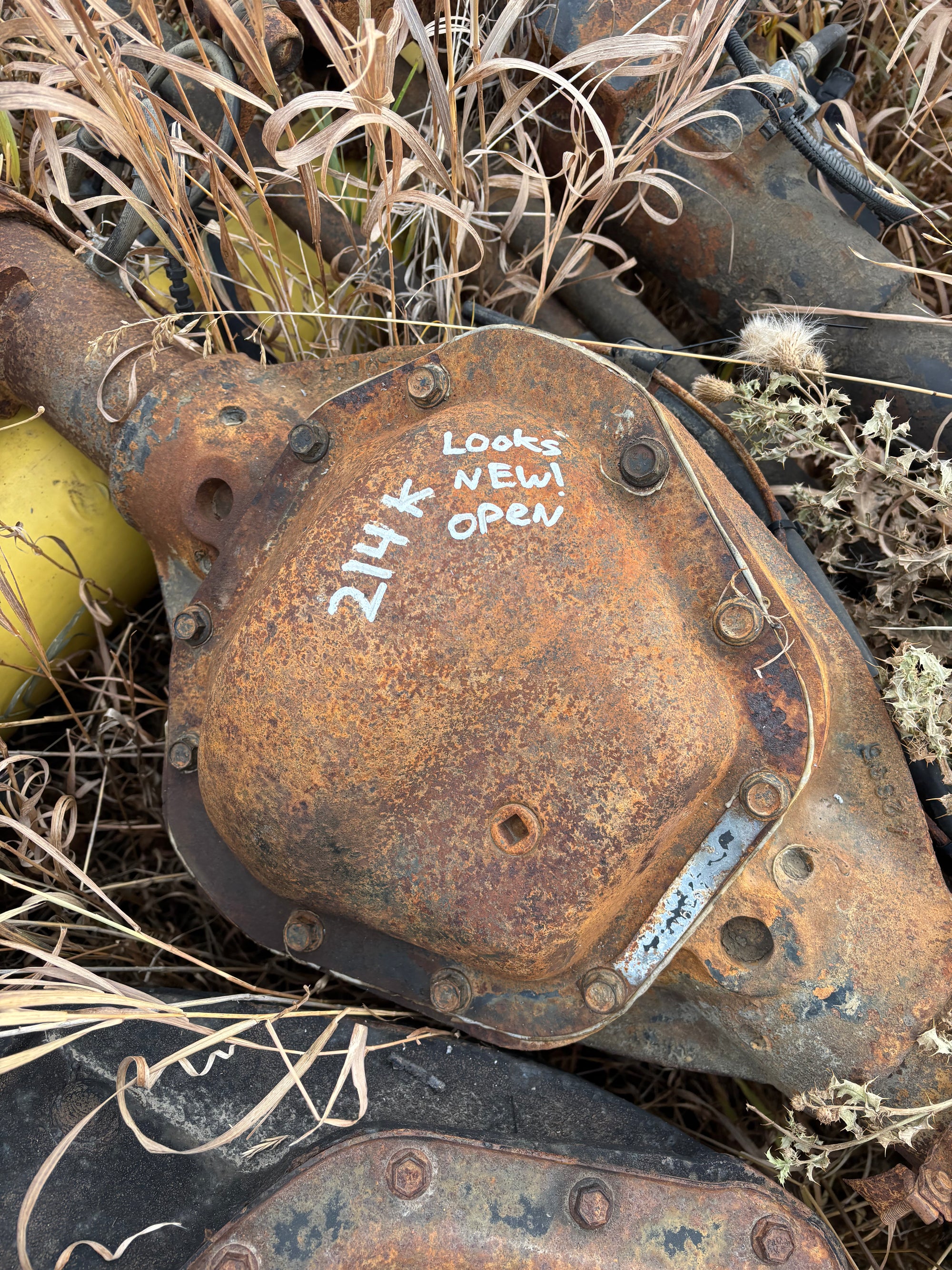 1994-1999 RAM 2500 DANA 70 SRW 355 GEARS REAR DIFF 214KMS MINT INSIDE