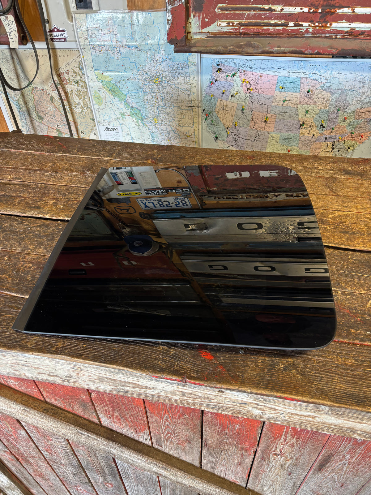 OEM 98-02 Dodge Ram Extended Cab Driver Side Door Window