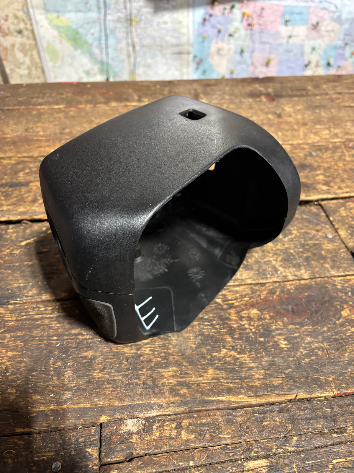 1994-2002 DODGE RAM 2500 3500 STEERING COLUMN COVER SHROUD BLACK WITH TILT