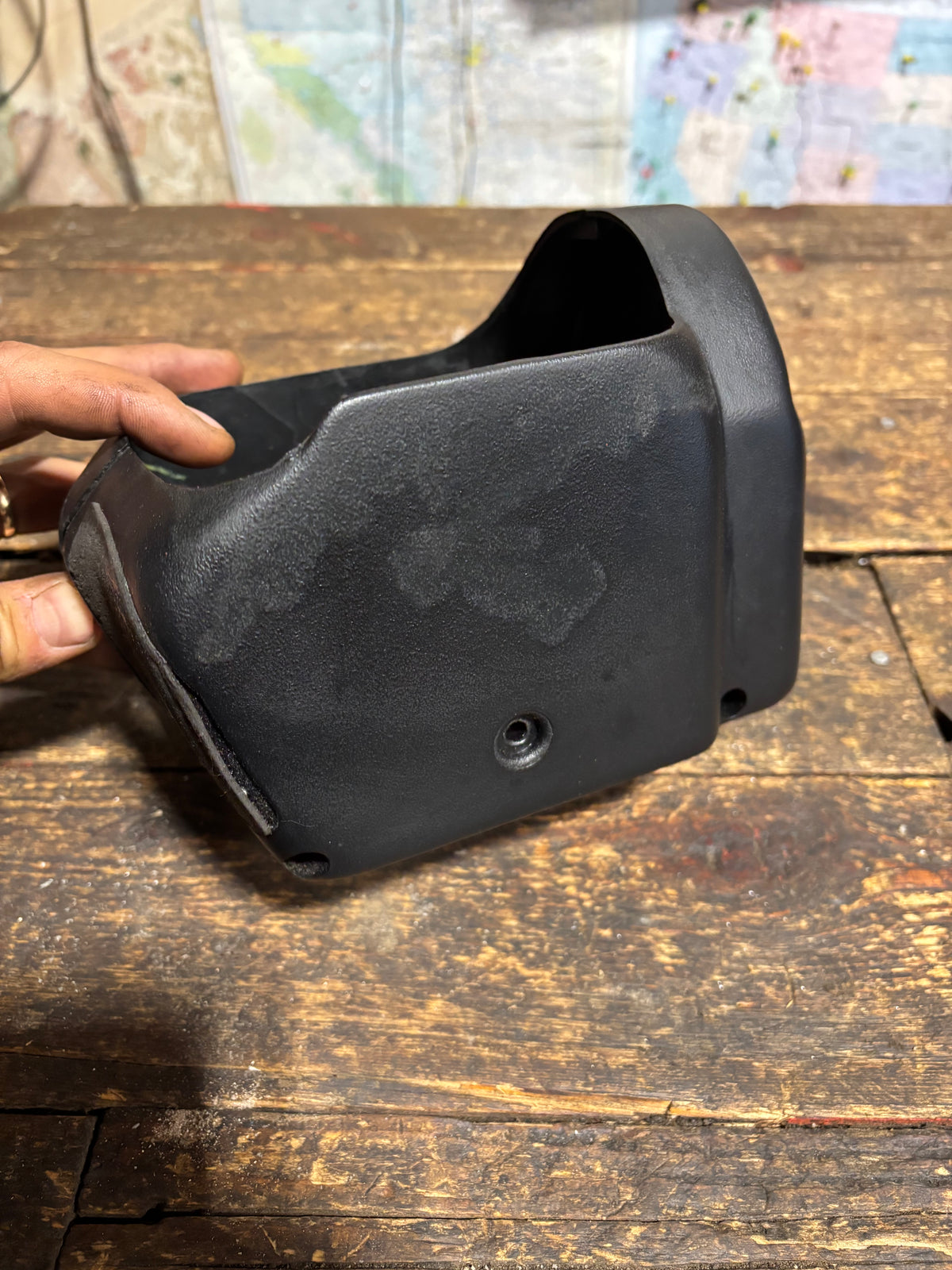 1994-2002 DODGE RAM 2500 3500 STEERING COLUMN COVER SHROUD BLACK WITH TILT