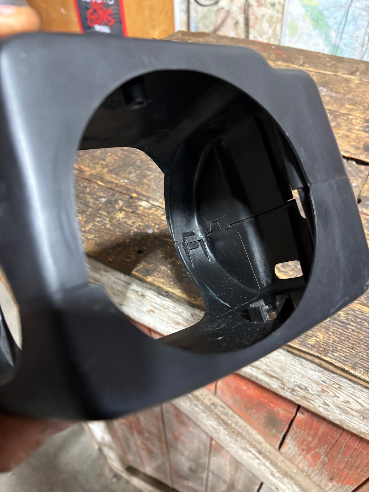 1994-2002 DODGE RAM 2500 3500 STEERING COLUMN COVER SHROUD BLACK WITH TILT