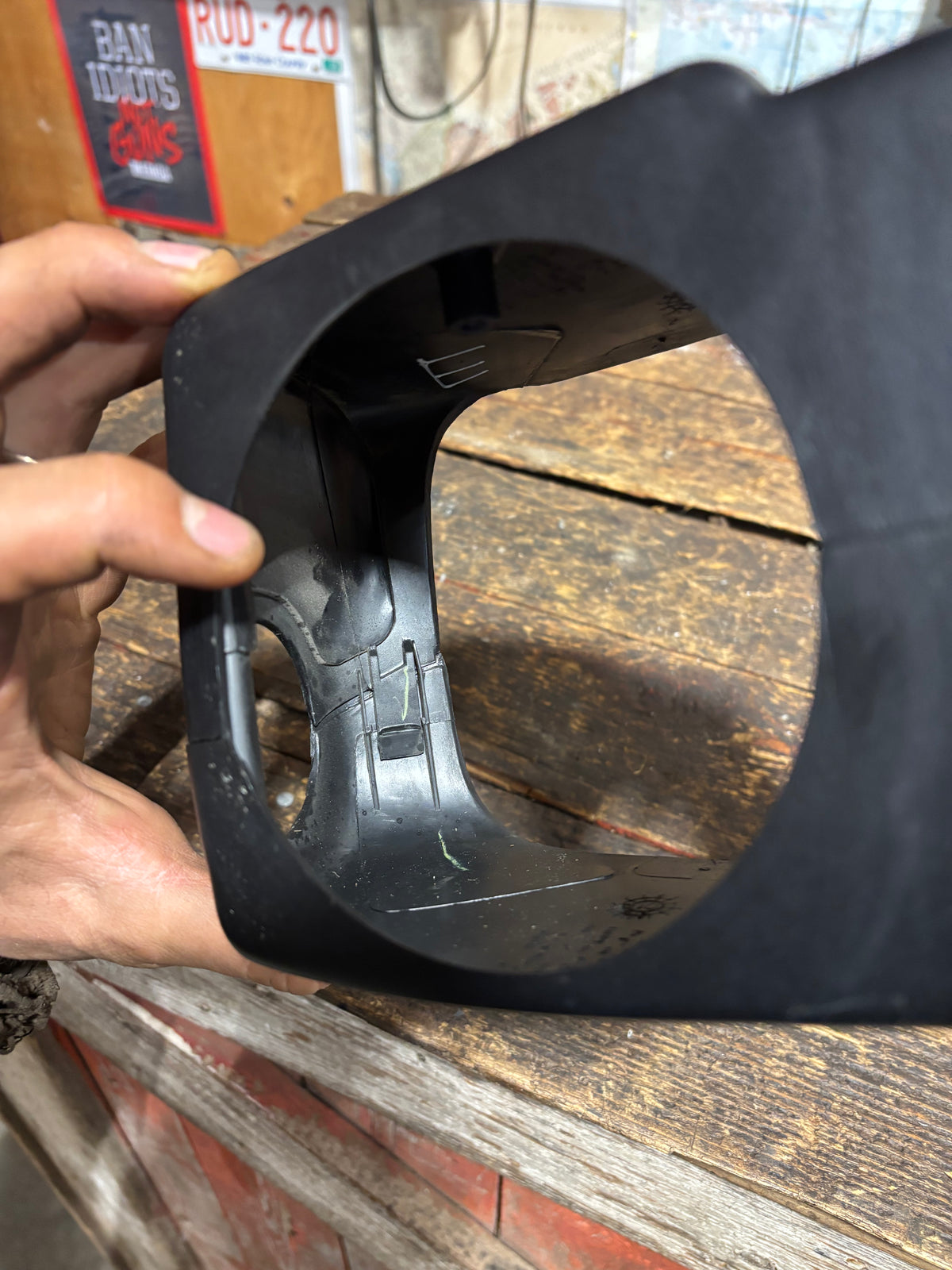 1994-2002 DODGE RAM 2500 3500 STEERING COLUMN COVER SHROUD BLACK WITH TILT