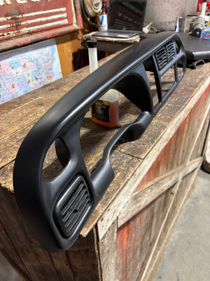 OEM '98 Dodge Ram Dash Bezel Gauge Cluster Radio Surround