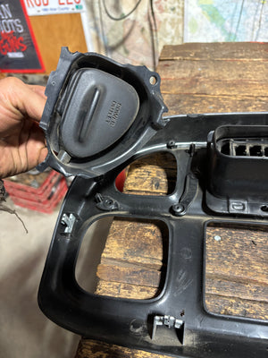 OEM '98 Dodge Ram Dash Bezel Gauge Cluster Radio Surround