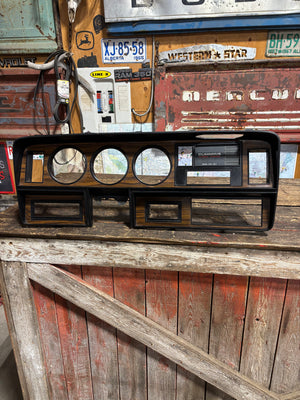 89-'93 Dodge Ram 1st Gen Cummins Woodgrain Dash Bezel Message Center