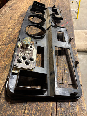 89-'93 Dodge Ram 1st Gen Cummins Woodgrain Dash Bezel Message Center