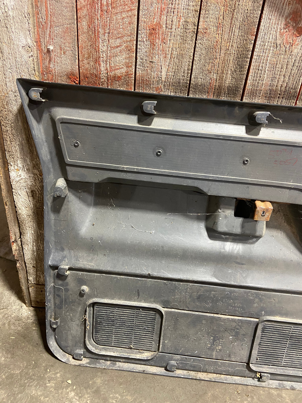 89 - &#39;93 Dodge Ram OEM Nice Set LH RH Grey Power Door Interior Panels