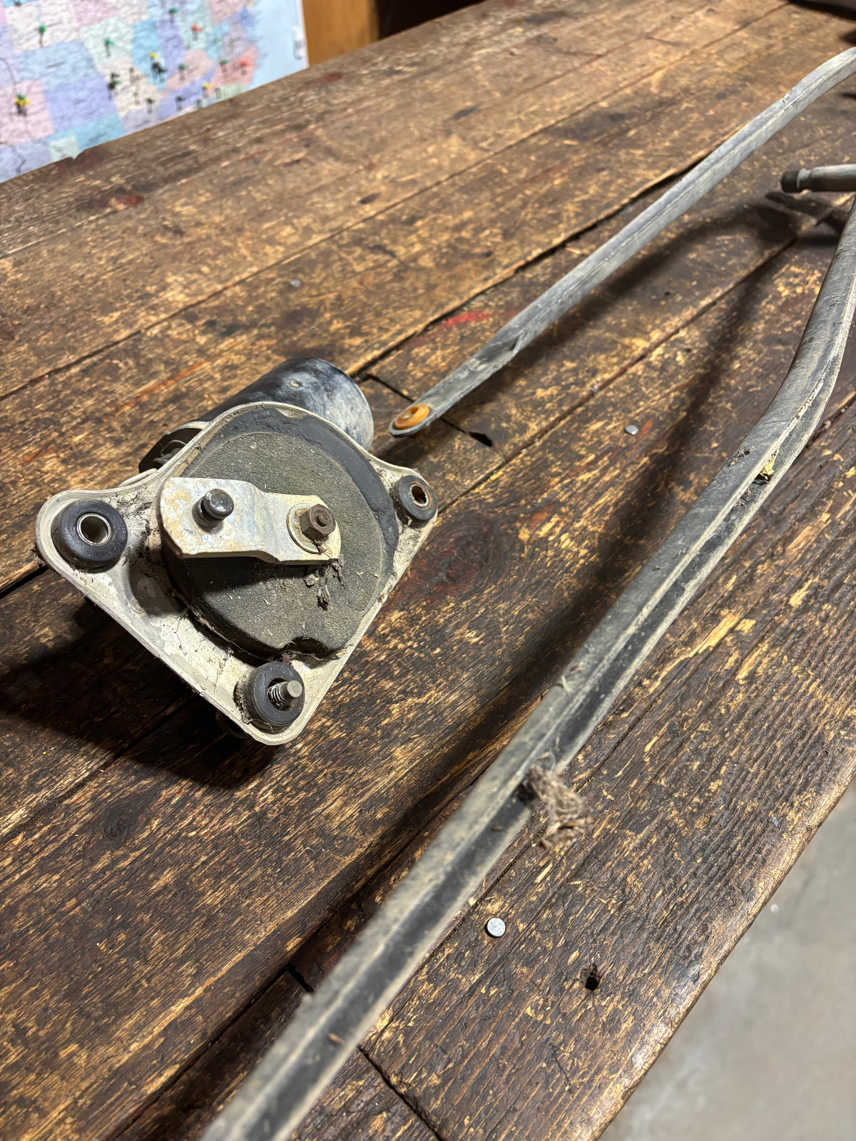 89-93 Dodge Ram Cummins Wiper Linkage and Wiper Motor