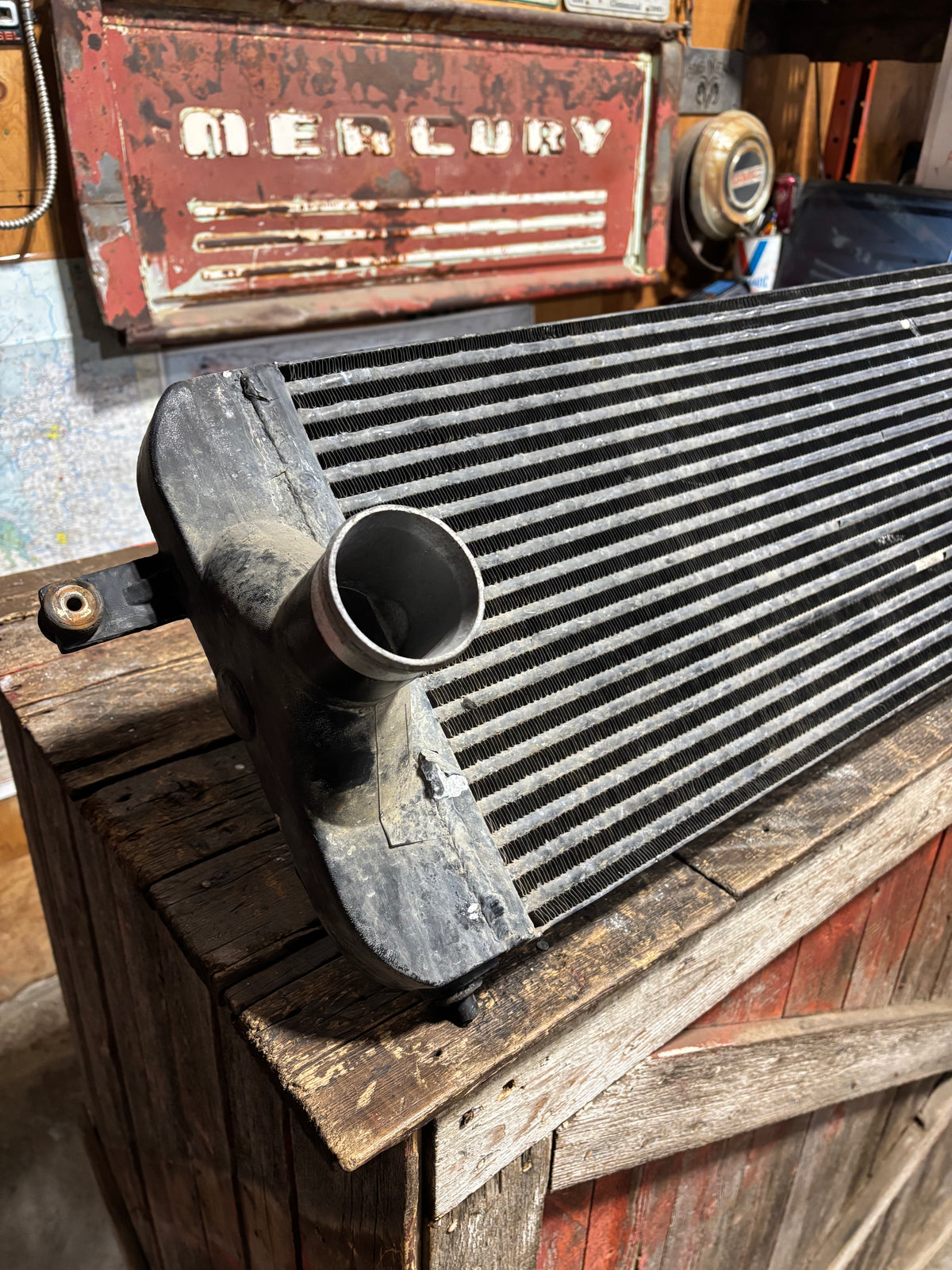 USED 1ST GEN 91.5 -93 DODGE RAM CUMMINS INTERCOOLER