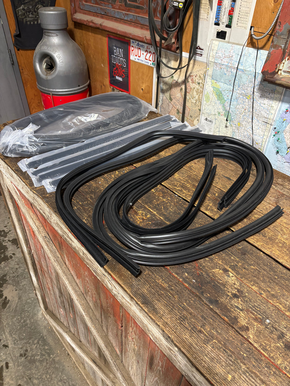 1972-1979 DODGE RAM WINDOW BELT WEATHERSTRIP DOOR SEAL KIT