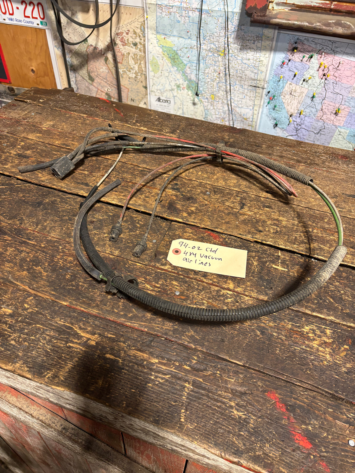 1994-2002 DODGE RAM 2500/3500 5.9l CUMMINS VACUUM AIR LINES SET OEM