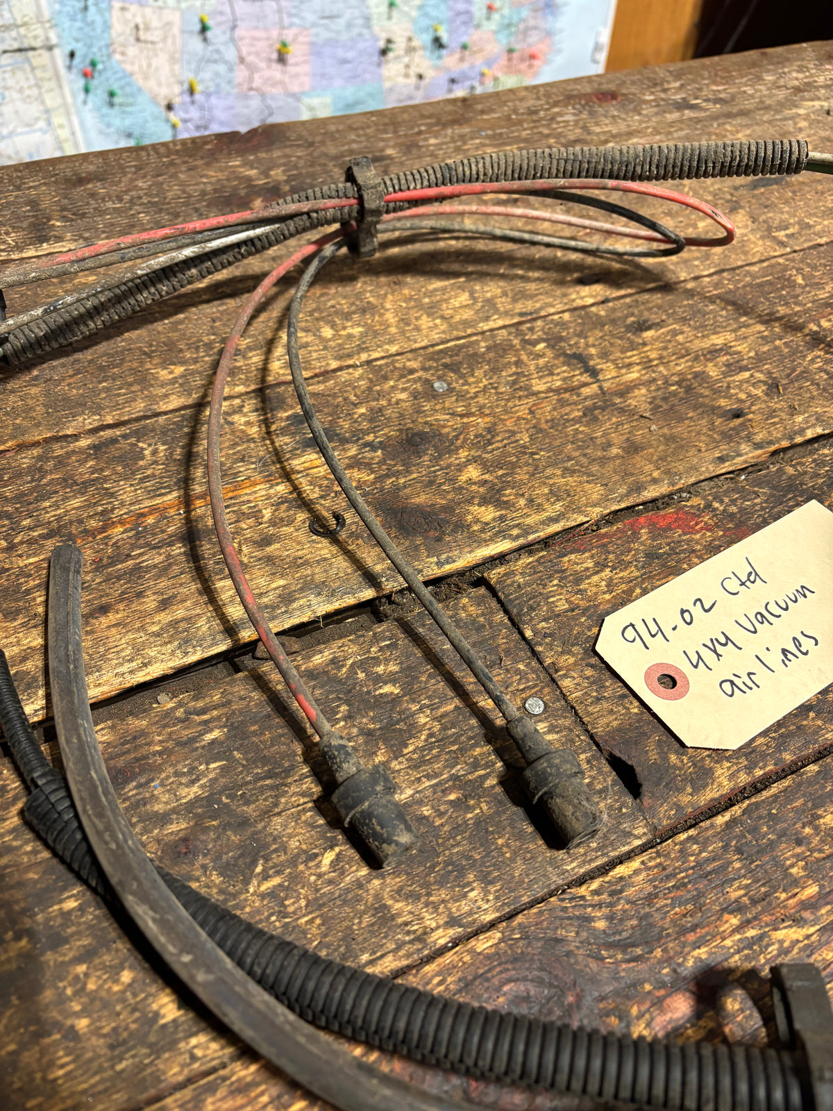 1994-2002 DODGE RAM 2500/3500 5.9l CUMMINS VACUUM AIR LINES SET OEM