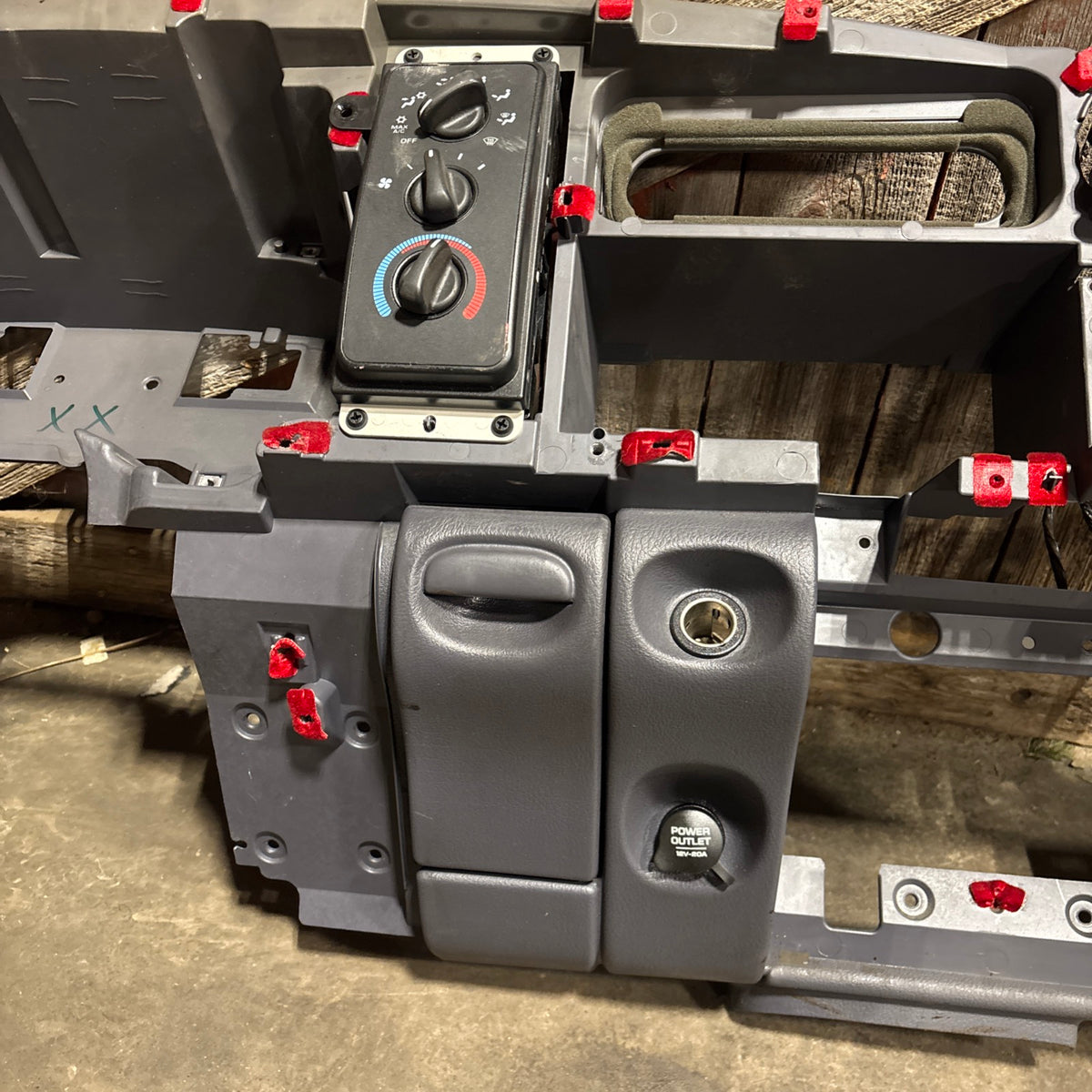 OEM '99- '02 Dodge Ram Cummins Dash Core Structure (Light Grey)