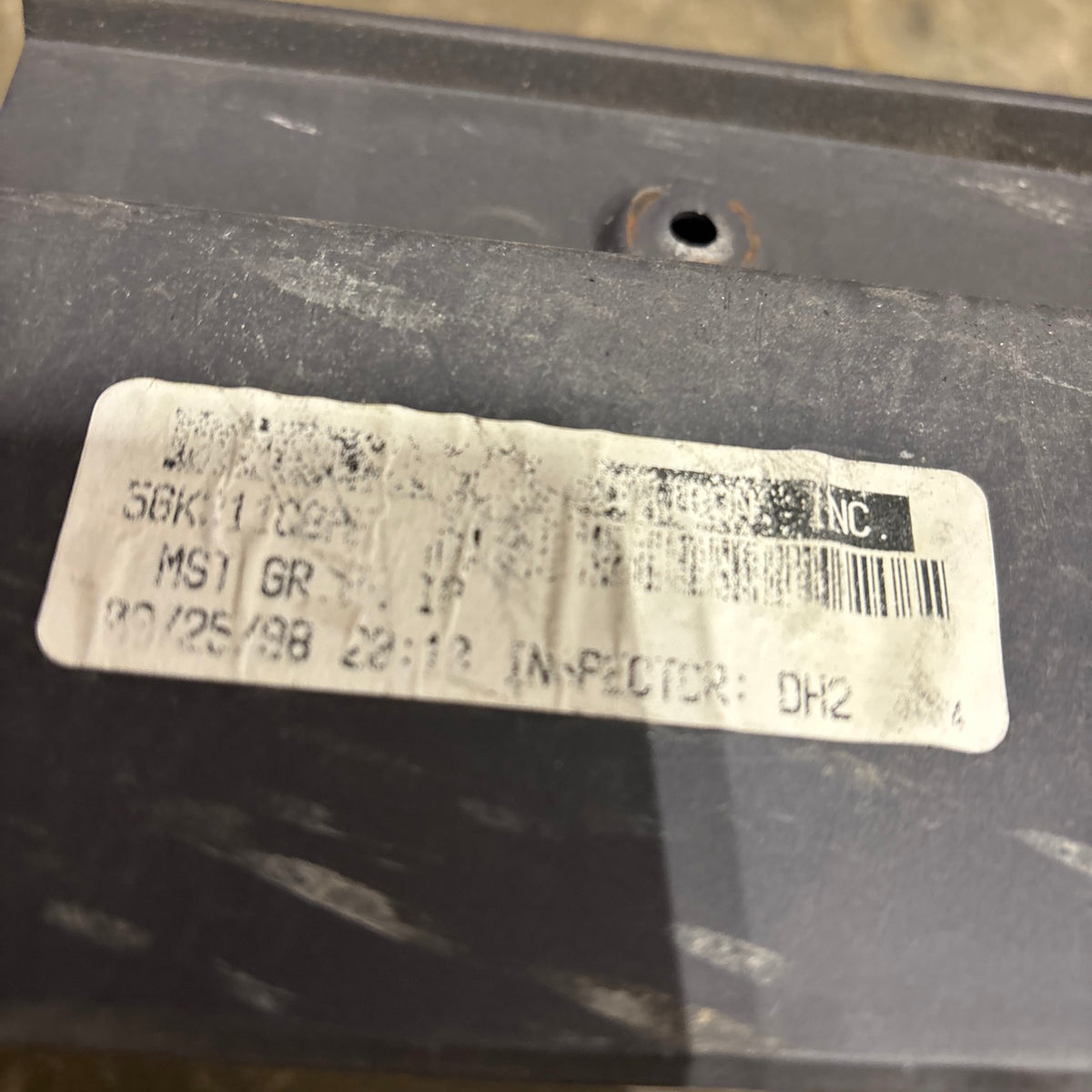 OEM '99- '02 Dodge Ram Cummins Dash Core Structure (Light Grey)