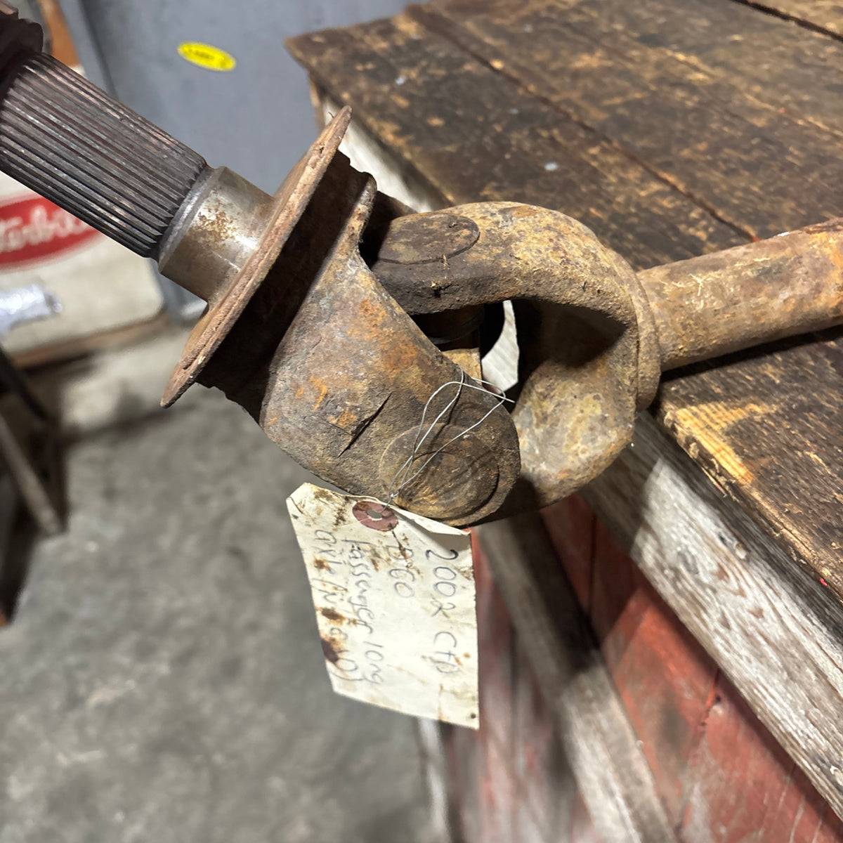 02 Dodge Ram Cummins Dana 60 Passenger Side Axle &amp; Stub Shaft (No CAD)