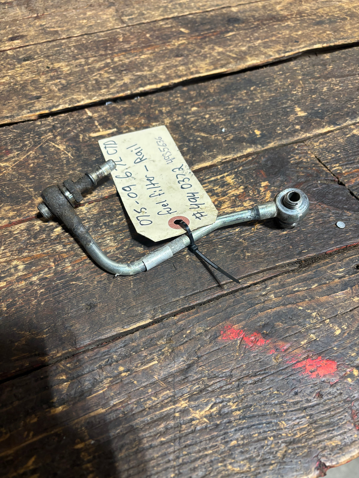 2007 2008 2009 DODGE RAM 2500 3500 6.7L CUMMINS  FUEL FILTER - RAIL LINE 4940372 4935636