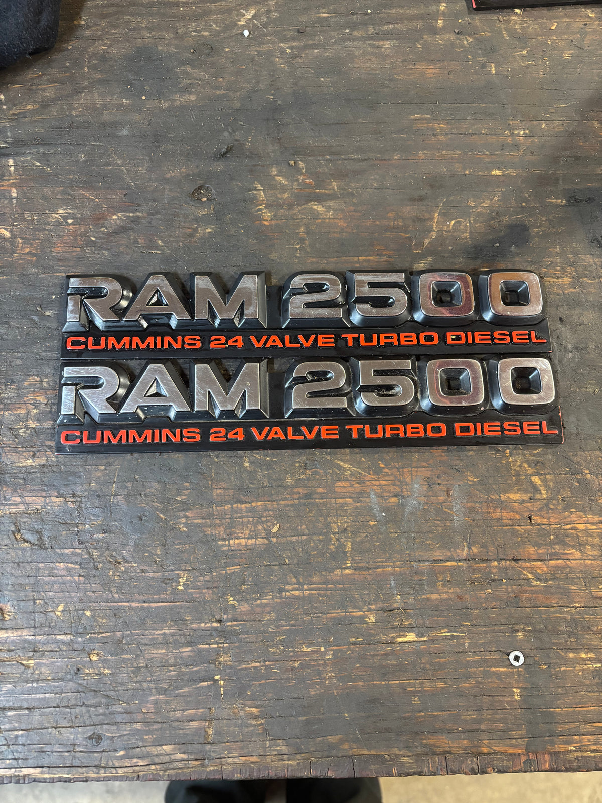 98-02 Dodge Ram 5.9L 24V Cummins Door Emblems Decals
