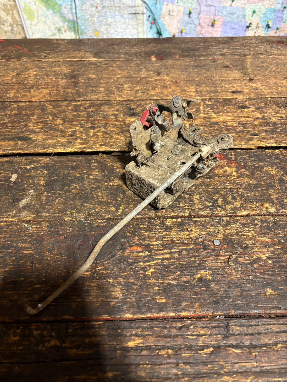 89-&#39;93 Dodge Ram Passenger Door Latch Mechanism Works Good