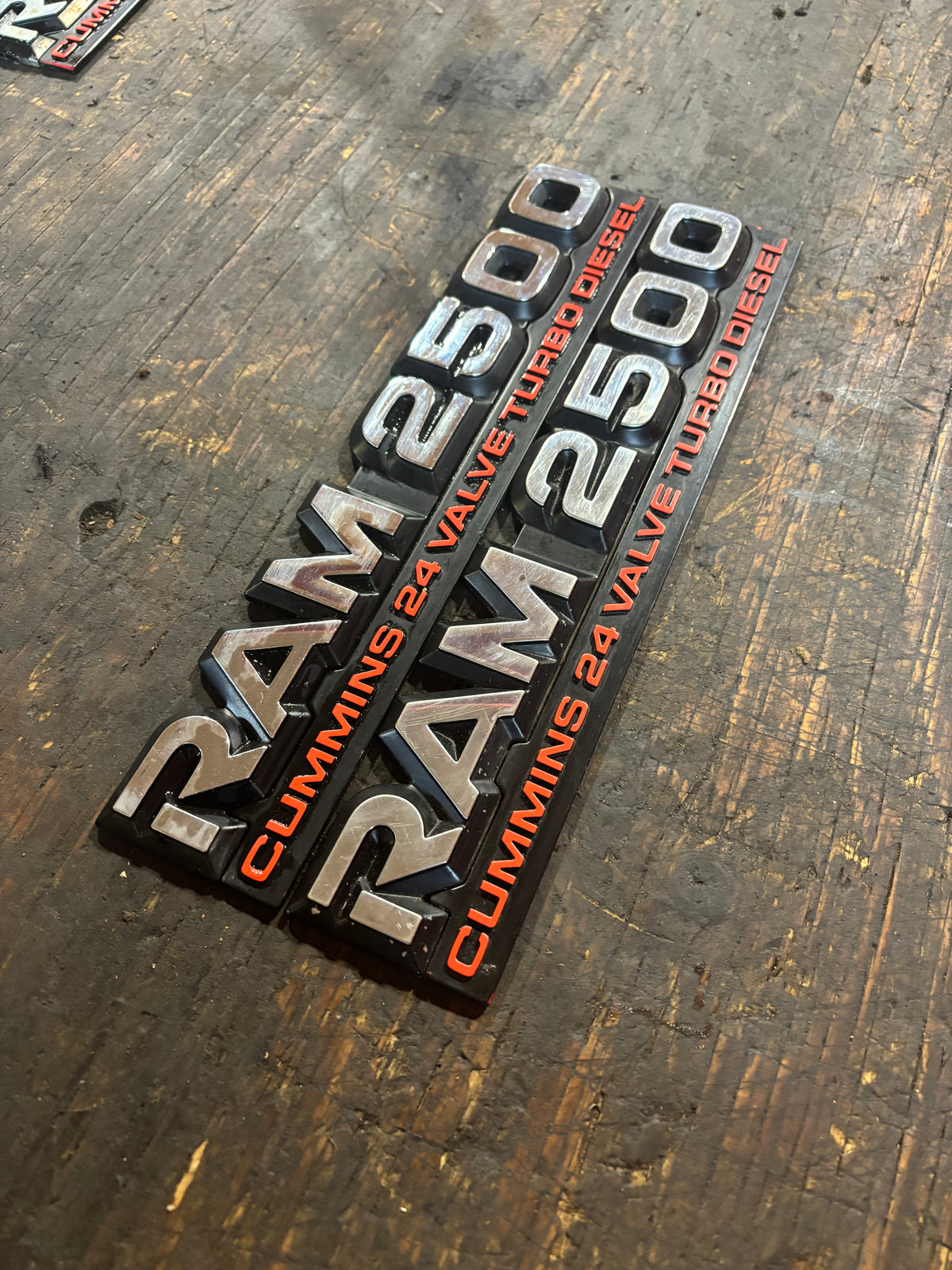 98-02 Dodge Ram 5.9L 24V Cummins Door Emblems Decals