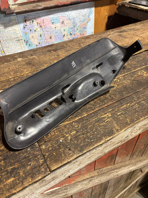 1998-2002 DODGE RAM 2500 3500 DRIVER SEAT SIDE PLASTIC PANEL DARK GREY 807407AD