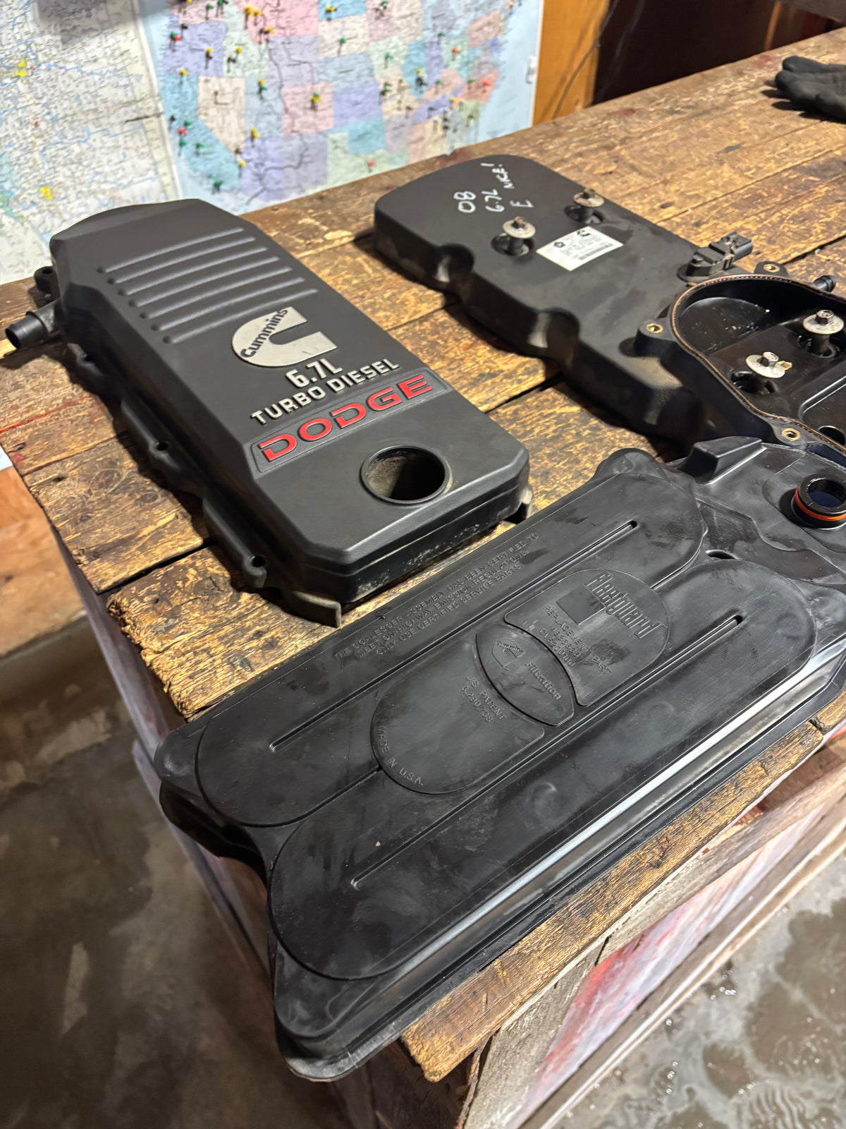 07 - '12 Dodge Ram 6.7L Cummins Valve Cover Set