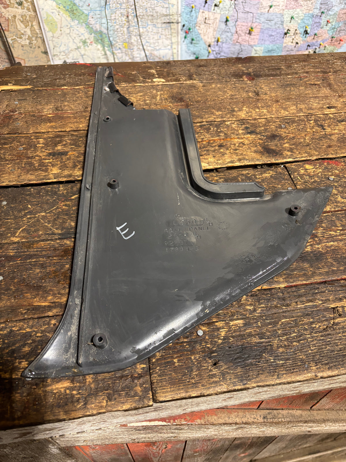 Passenger Side Cowl / Kick Panel 1989-1993 Dodge Ram First Gen Cummins 250 350