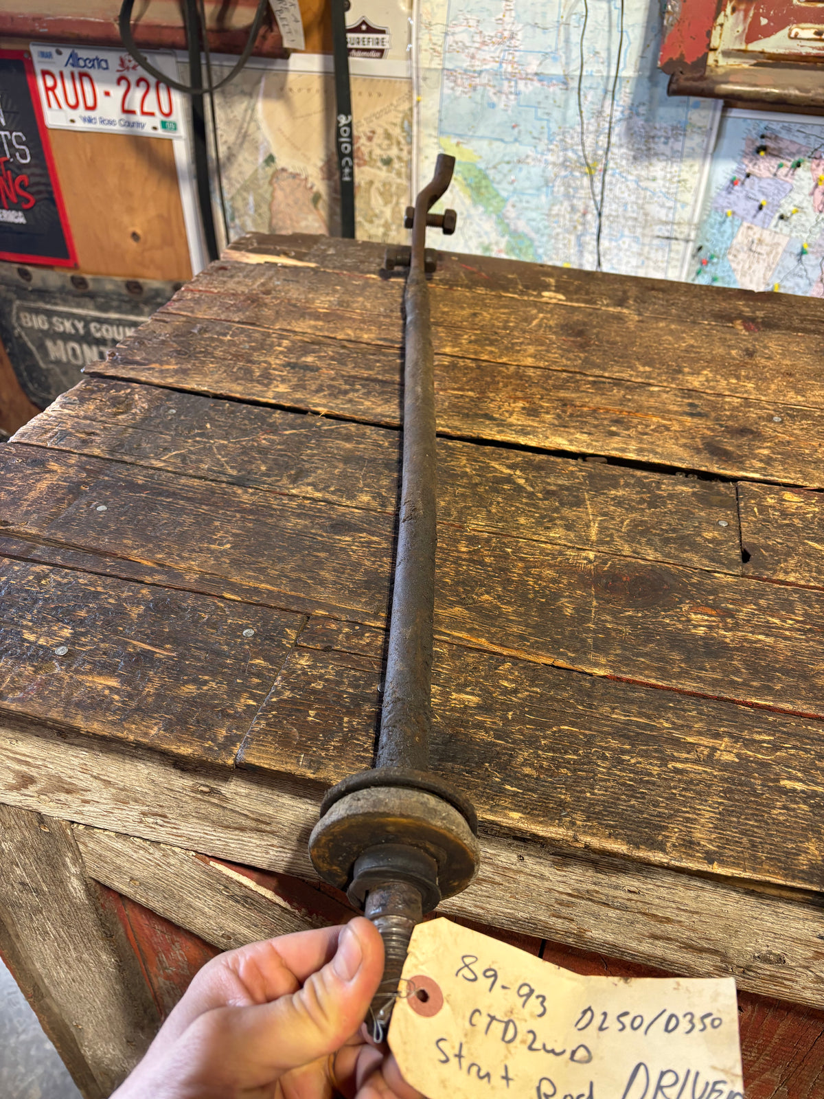 89-93 Dodge Ram 1St Gen Cummins 2Wd Drivers Strut Rod