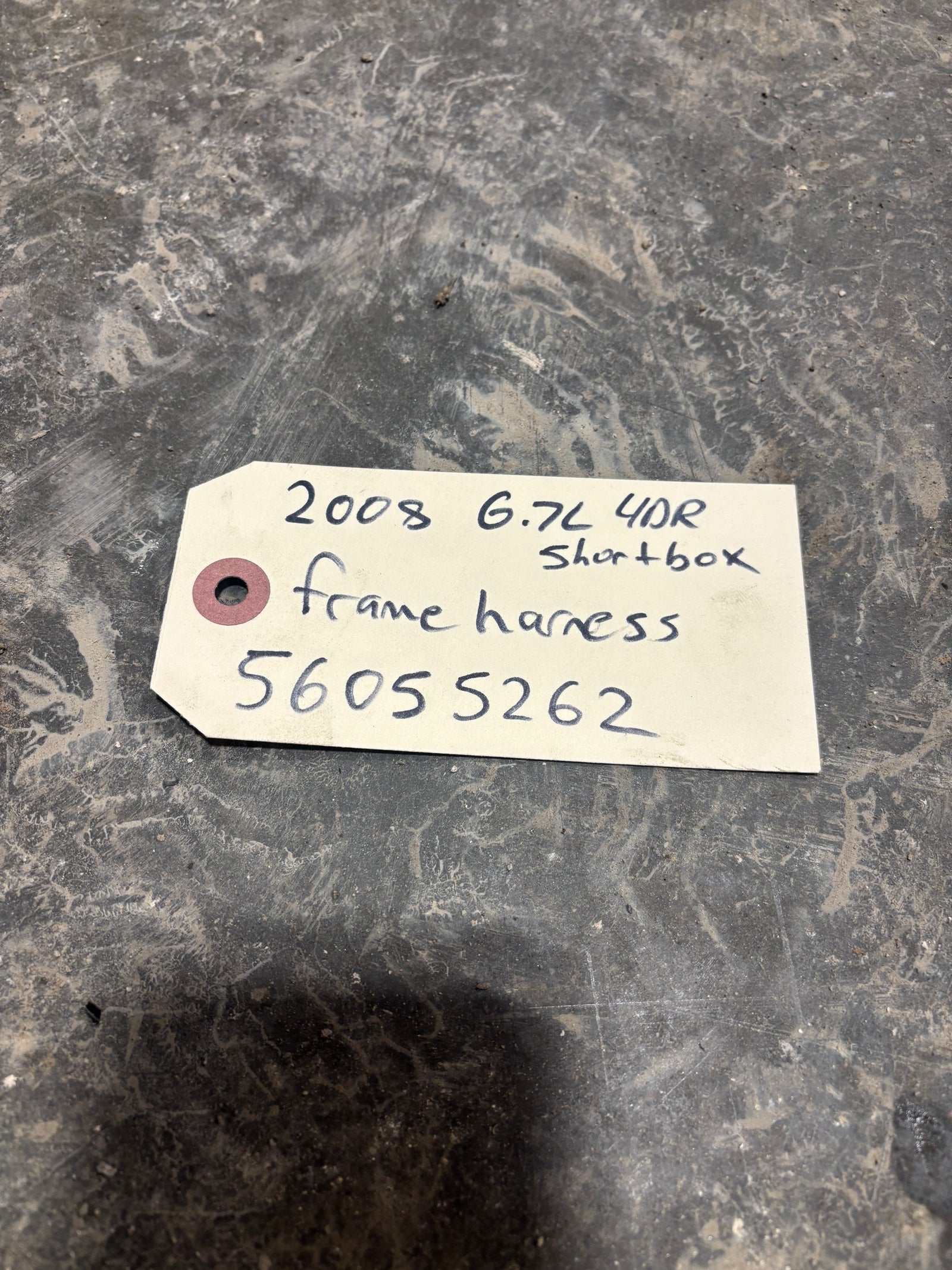 08 Dodge Ram Cummins Frame Chassis Wiring Harness (4dr Sb) 56055262