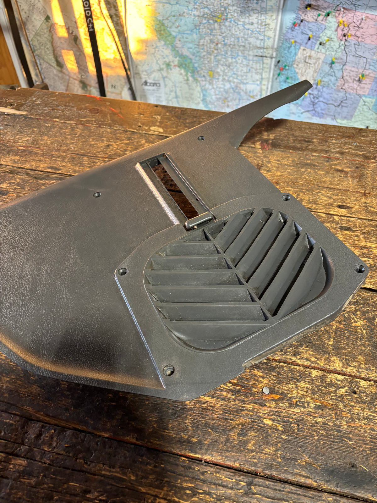 89 - '93 Dodge Ram Driver Left Side Grey Kick Cowl Panel