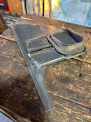 89 - '93 Dodge Ram Driver Left Side Grey Kick Cowl Panel