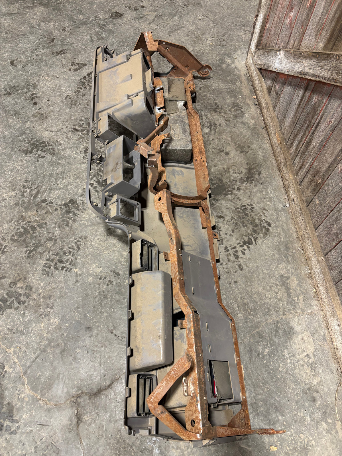 OEM 1994 - 1997 DODGE RAM CUMMINS DASH CORE STRUCTURE LIGHT GREY GRAY DASHBOARD