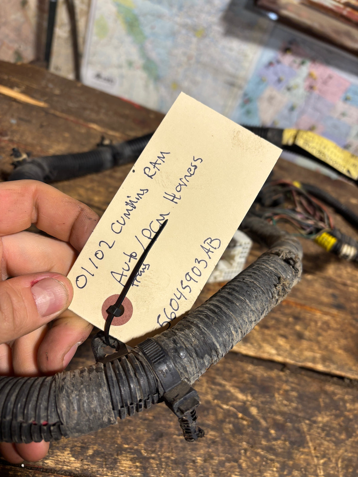 01 Dodge Ram Cummins Pcm /Automatic Transmission Harness