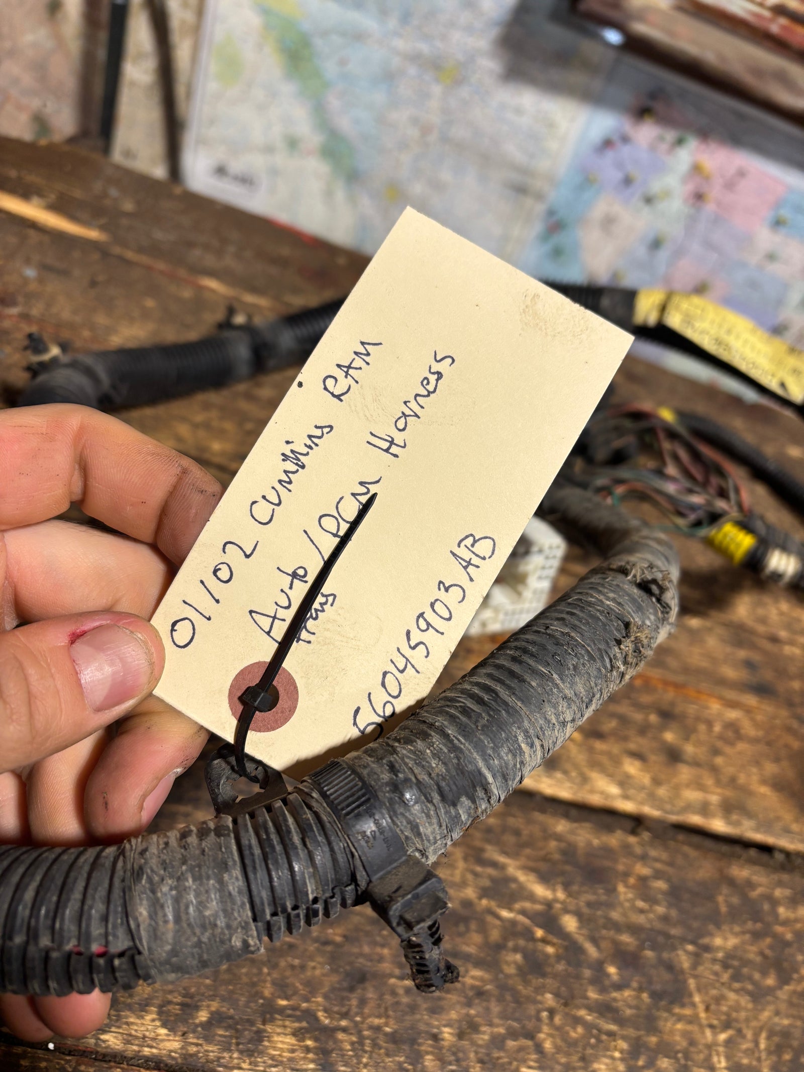 01 Dodge Ram Cummins Pcm /Automatic Transmission Harness