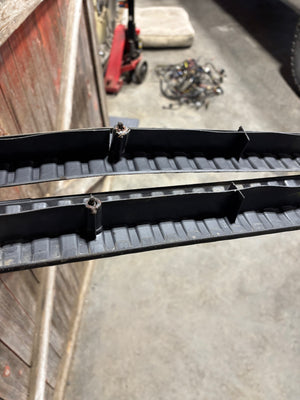 98-02 Dodge Ram Dark Grey Agate Floor Trim Set (Extended Cab)