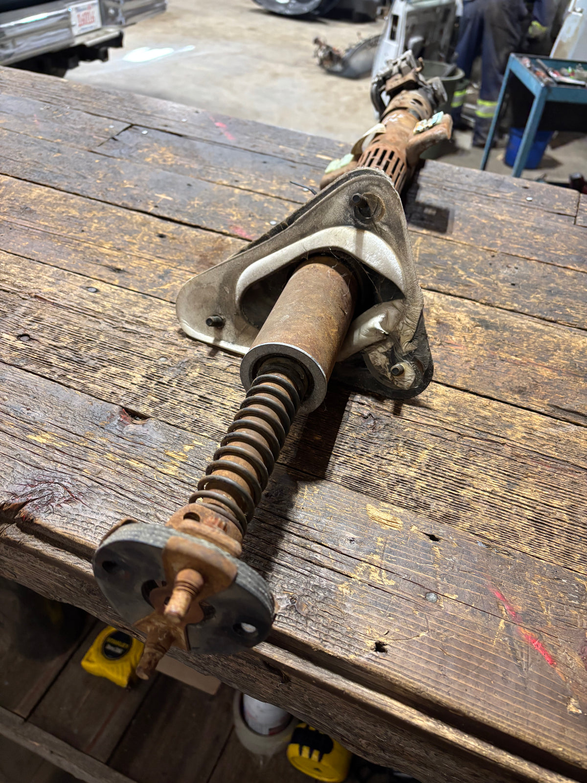 1991 1992 1993 DODGE RAM 250 350 4X4 TILT STEERING COLUMN MANUAL TRANS 52077736