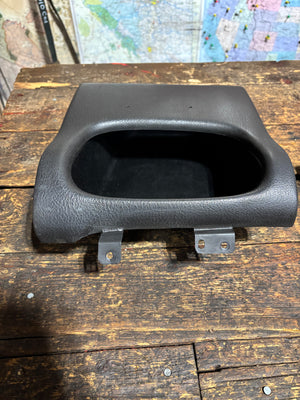98-'02 Dodge Ram Dark Charcoal Agate Grey Dash Cubby Pocket For Manual Trucks