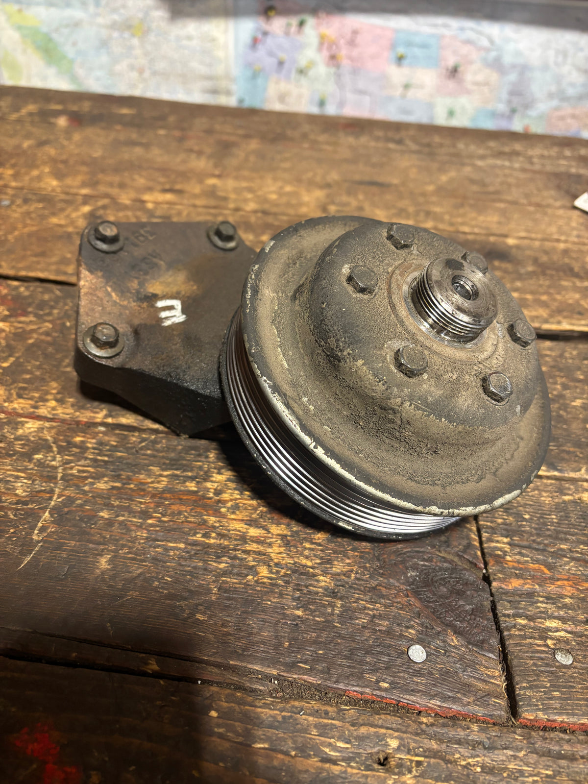Fan Hub and Pulley for '94-'02 Dodge Cummins 5.9L 12V and 24V