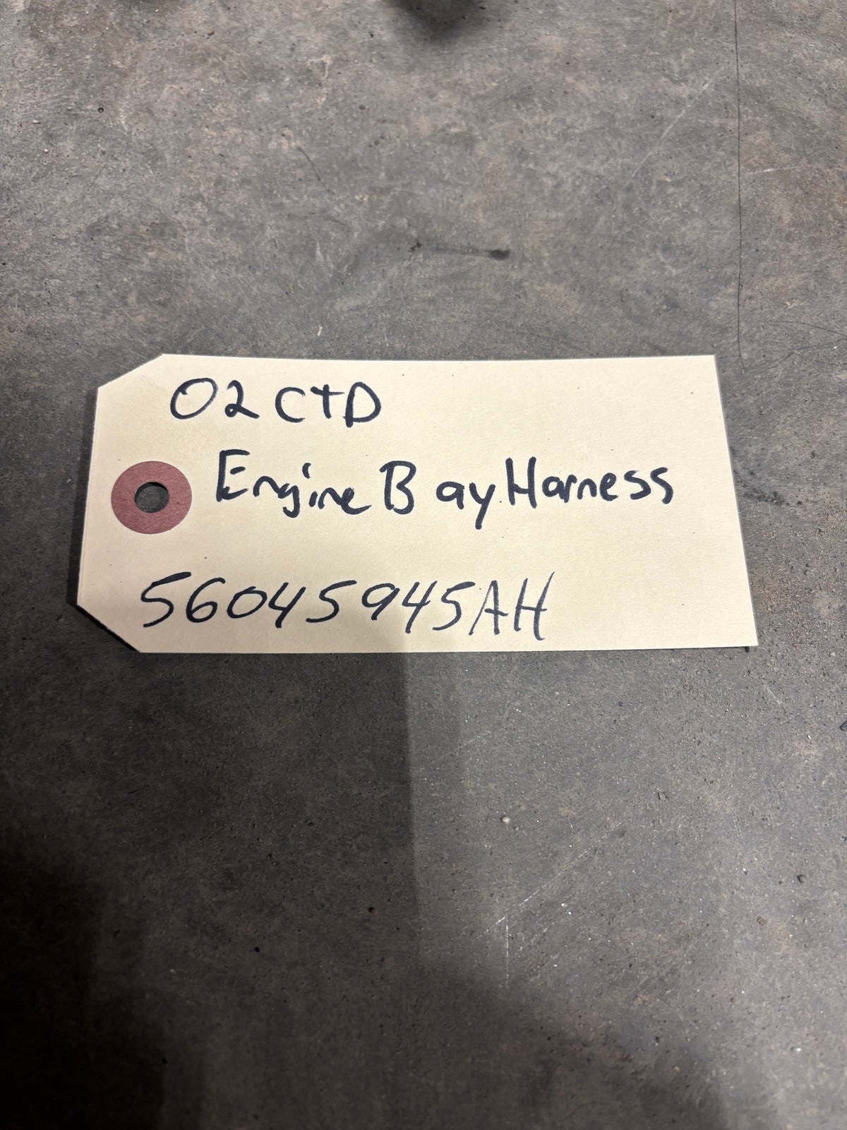 2001 2002 DODGE RAM 2500 3500 CUMMINS ENGINE BAY WIRING HARNESS 56045945AH