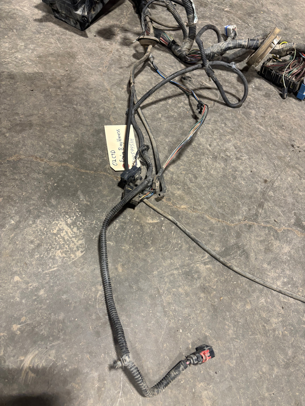 2001 2002 DODGE RAM 2500 3500 CUMMINS ENGINE BAY WIRING HARNESS 56045945AH