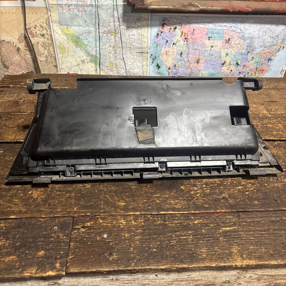 98-'02 Dodge Ram Dark Grey Agate Glove Box