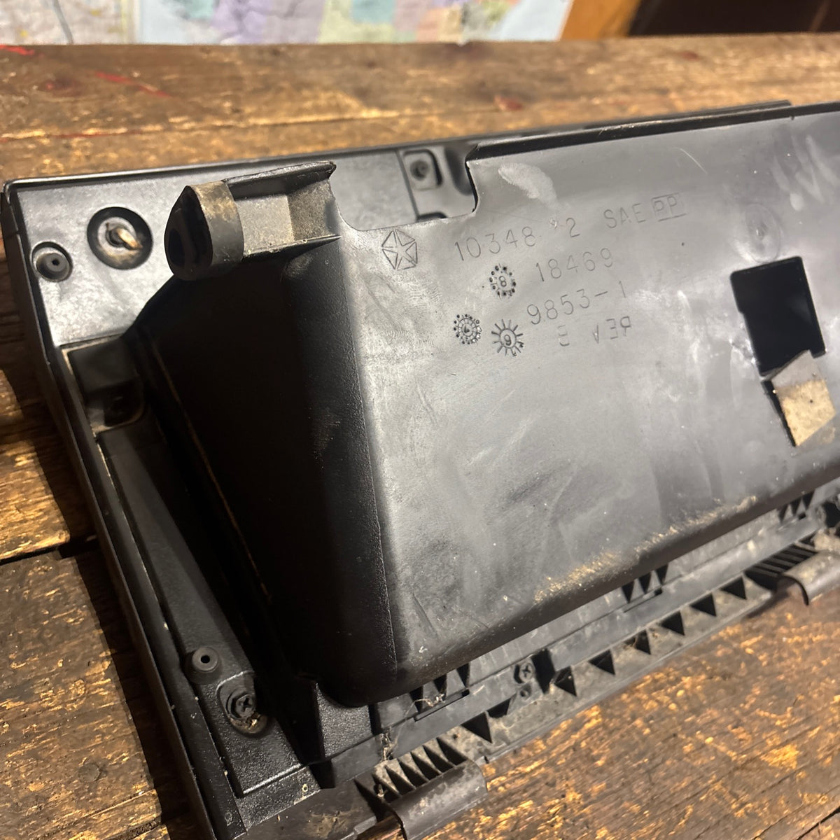 98-'02 Dodge Ram Dark Grey Agate Glove Box