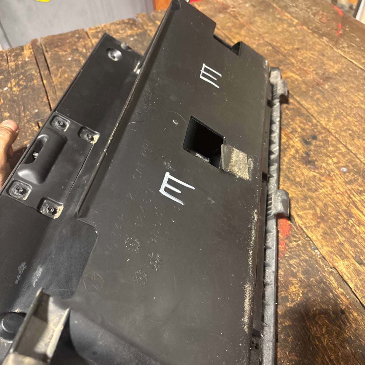 98-'02 Dodge Ram Dark Grey Agate Glove Box