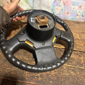 OEM 92-93 Dodge Ram Cummins Steering Wheel & Horn Pad