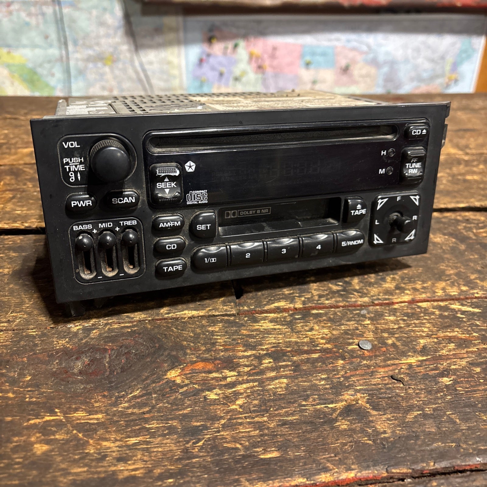 94-'02 Dodge Ram OEM Radio CD Tape Cassette Player