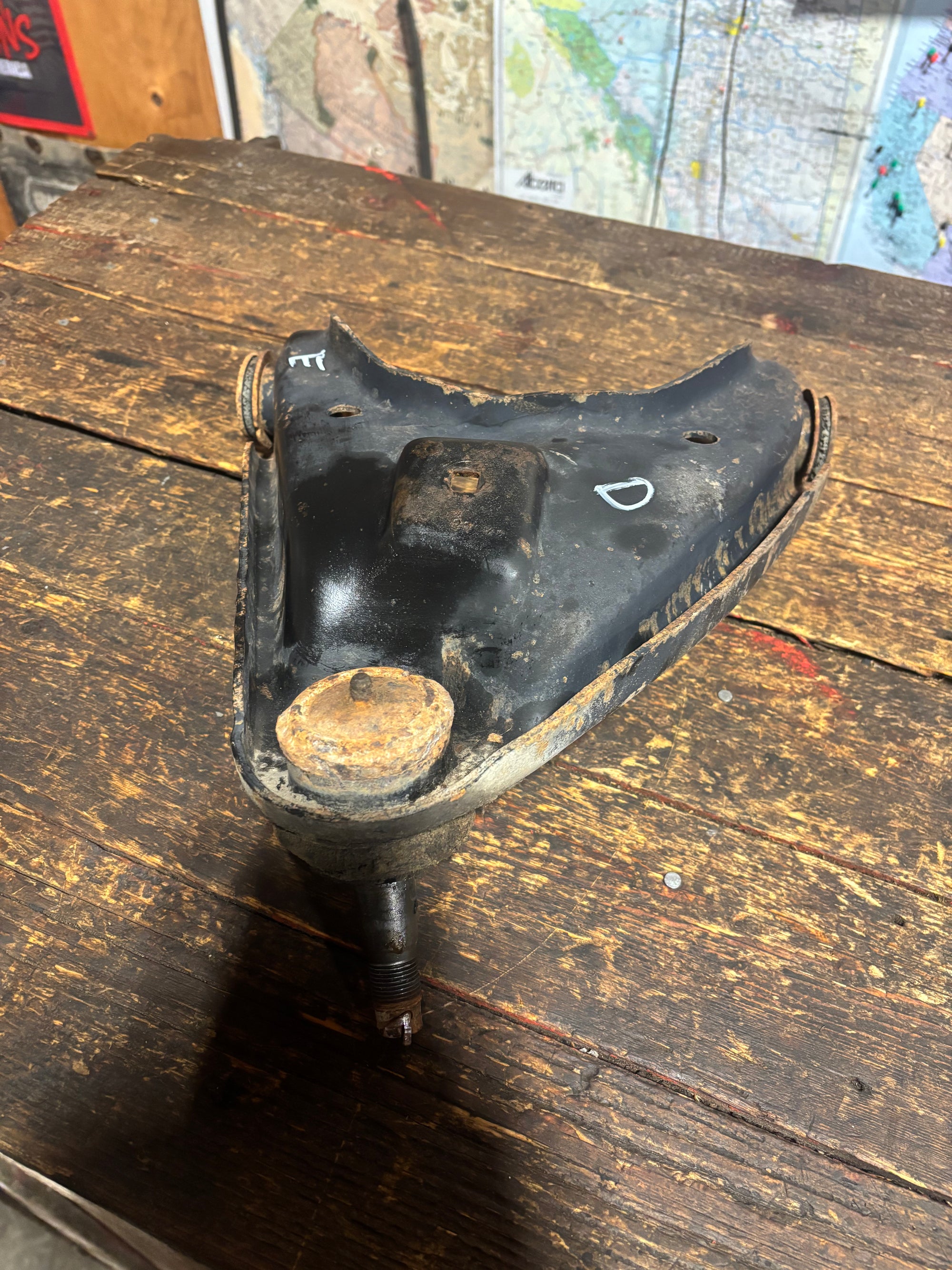 89-'93 Dodge Ram 2Wd Cummins Left Driver Upper Control Arm