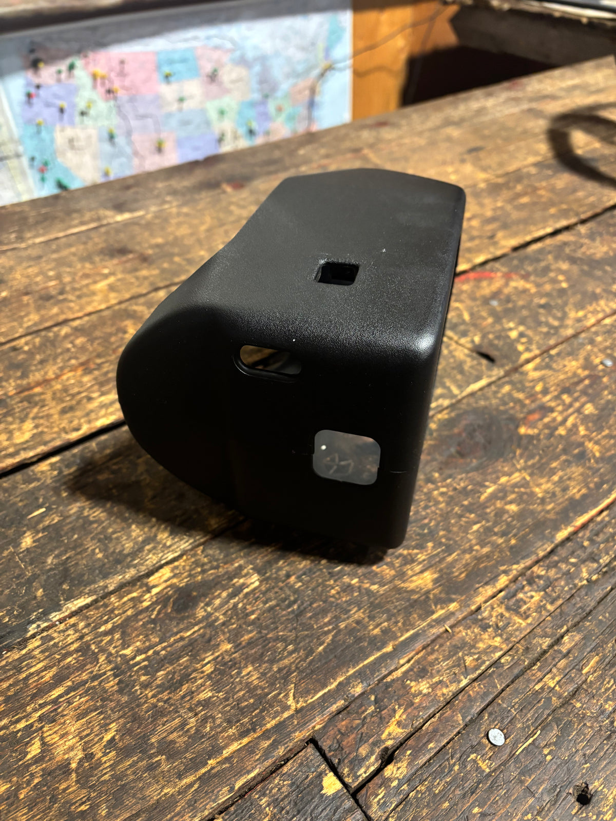 91-93 Dodge Ram Steering Column Cover Shroud Black With Tilt