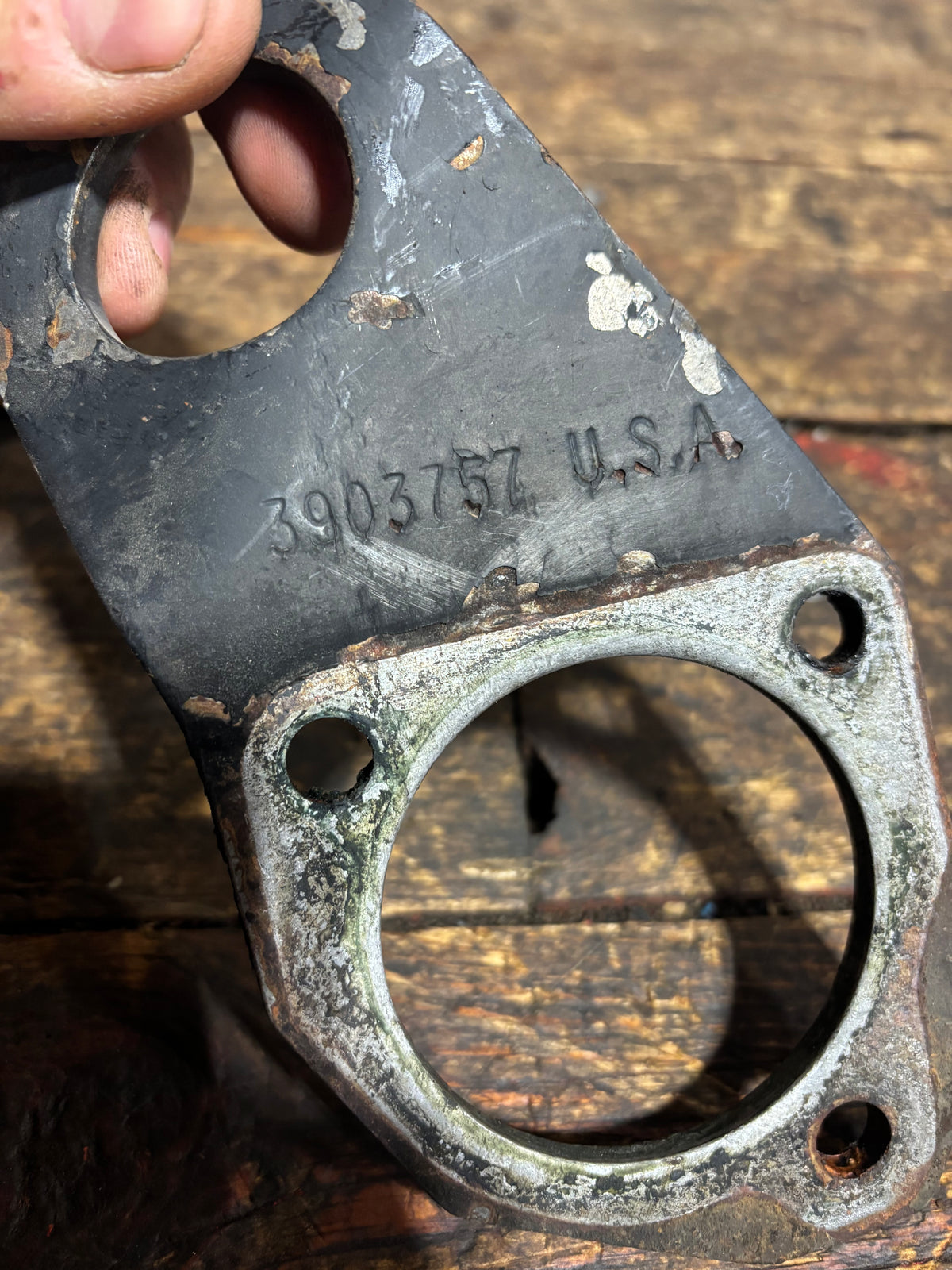 1989 - 1998 DODGE RAM 12V 5.9L CUMMINS OEM FRONT ENGINE LIFT HOOK 3903757